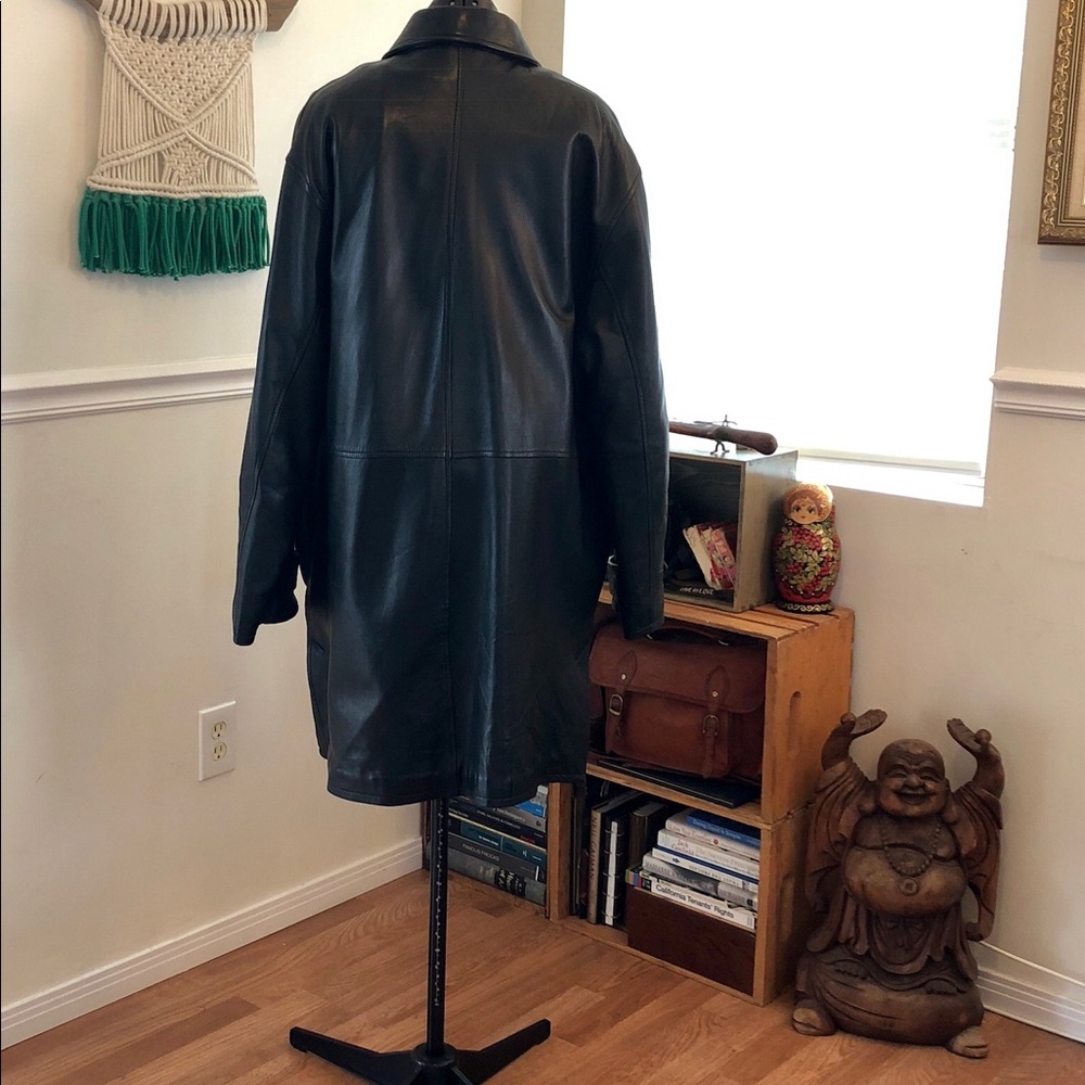 Men Leather Coat